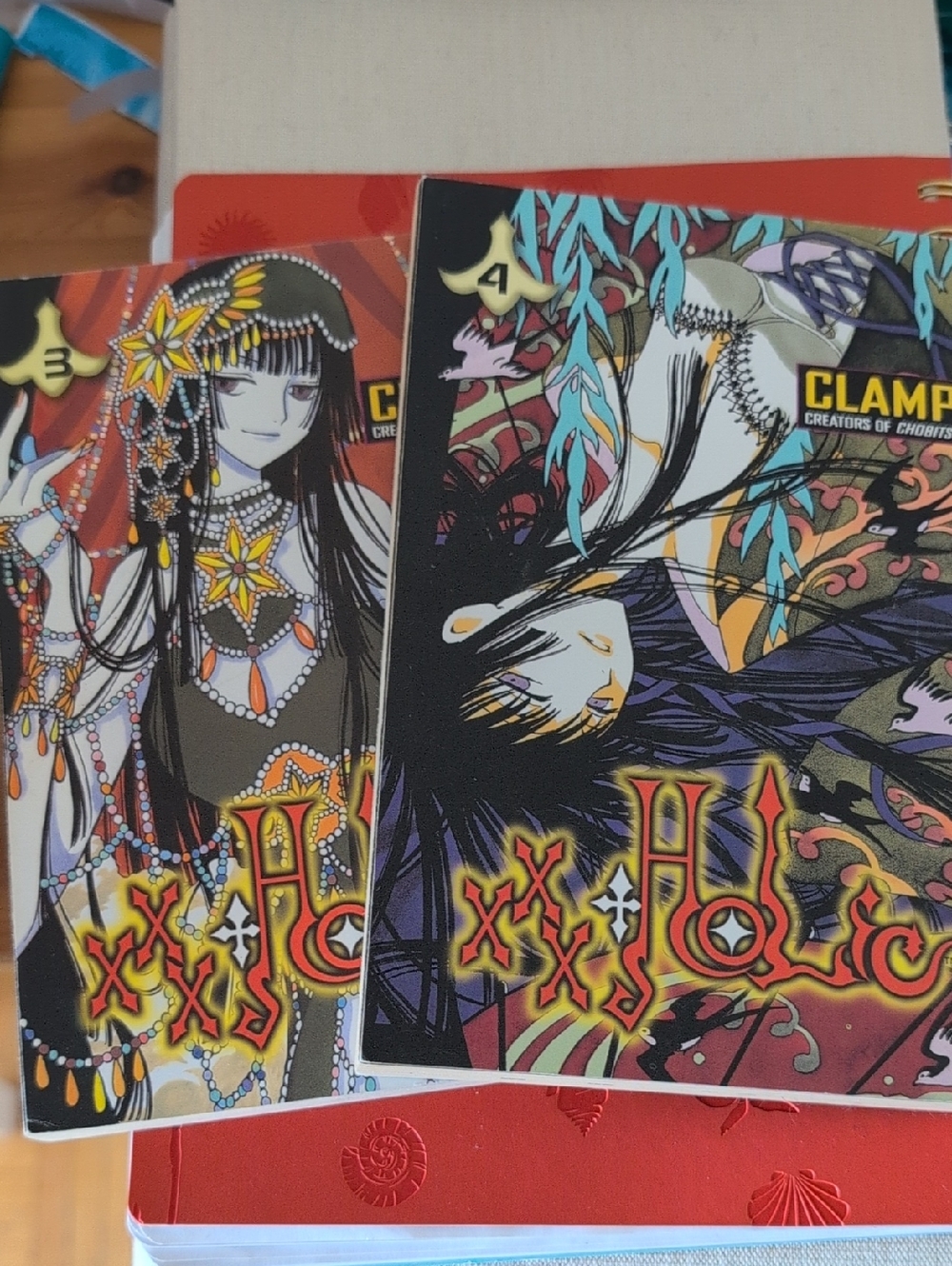 Clamp xxxHolic Manga - Volume 3&4
